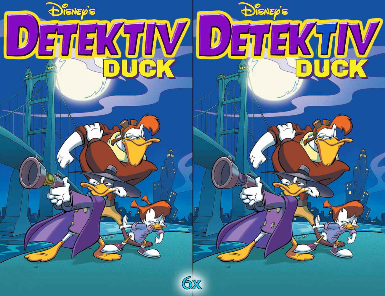 Detektiv Duck - rozdíly